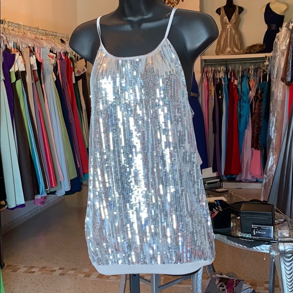 The Night it’s young mini dress